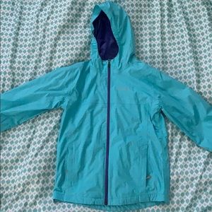 Girls Columbia Rain Coat